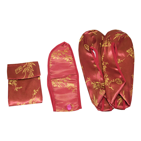 衣裙-紅金